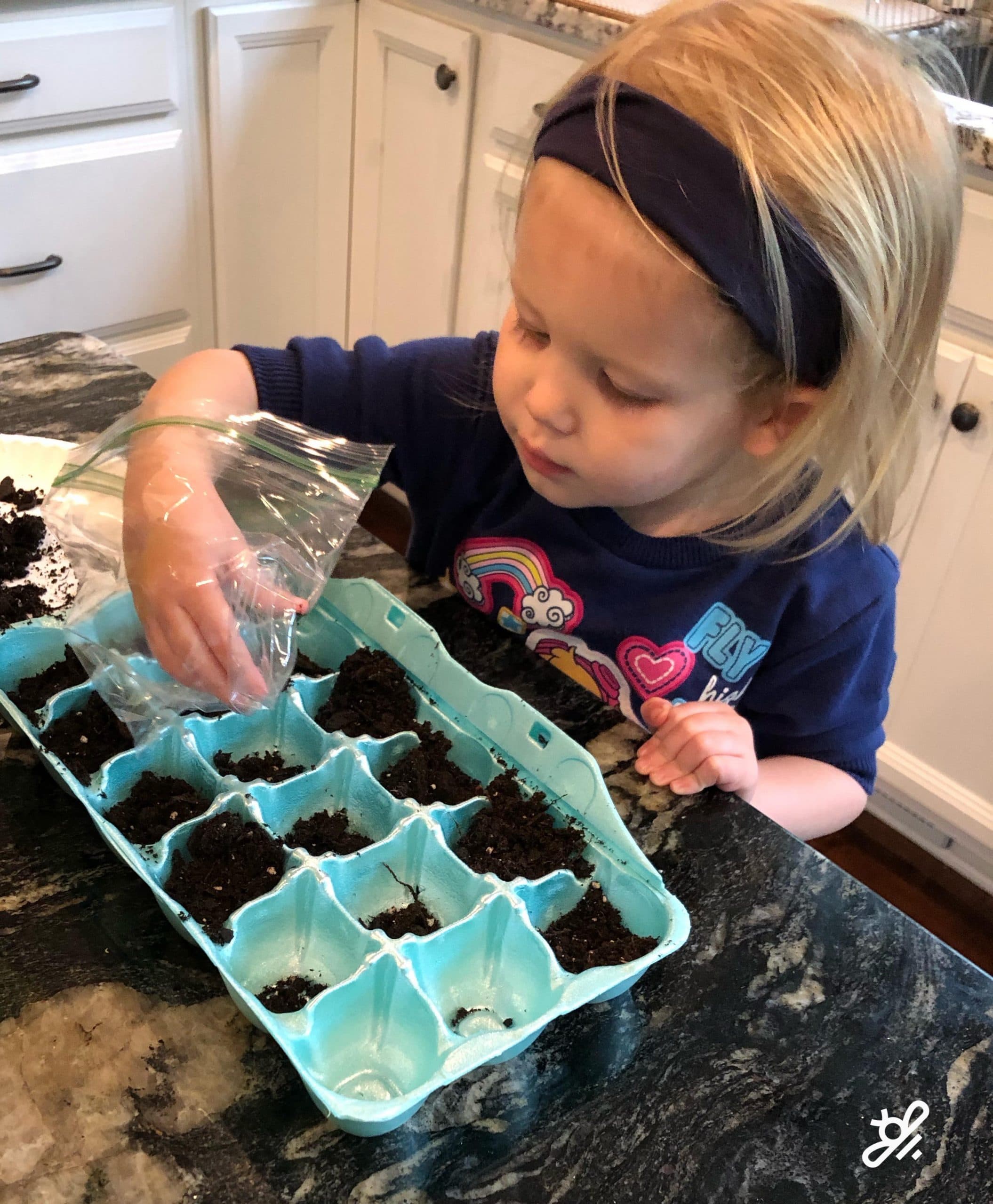 Children love to help start seeds